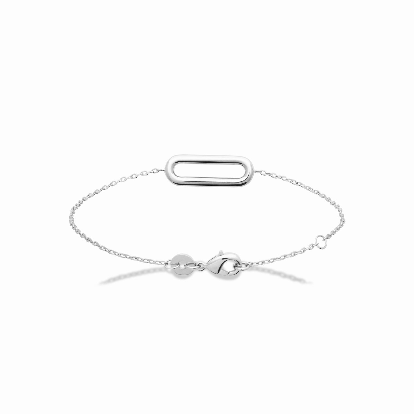 Bracelet argent rhodié