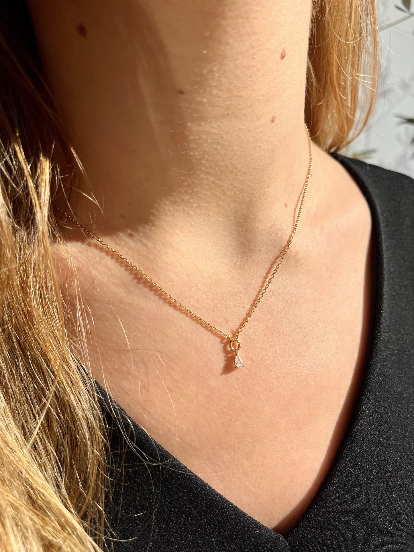 Collier plaqué or