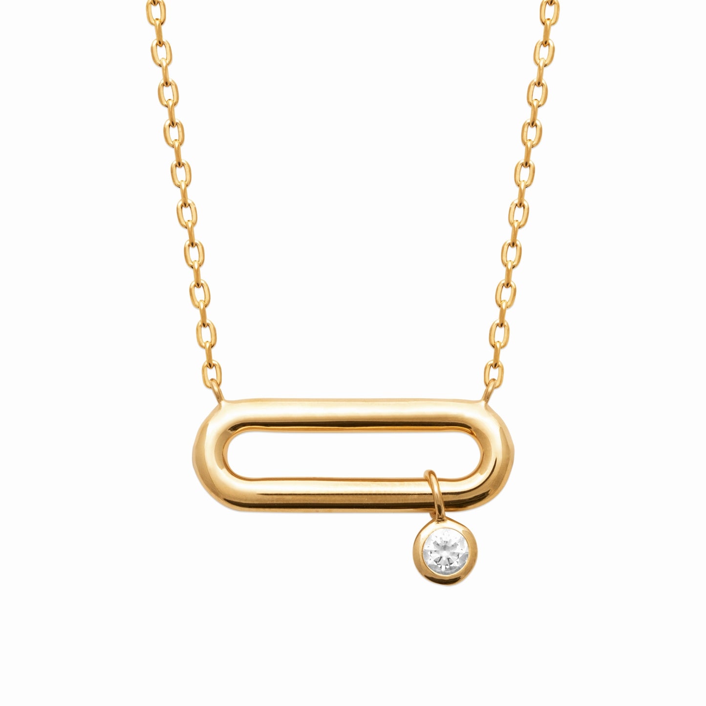 Collier plaqué or oz