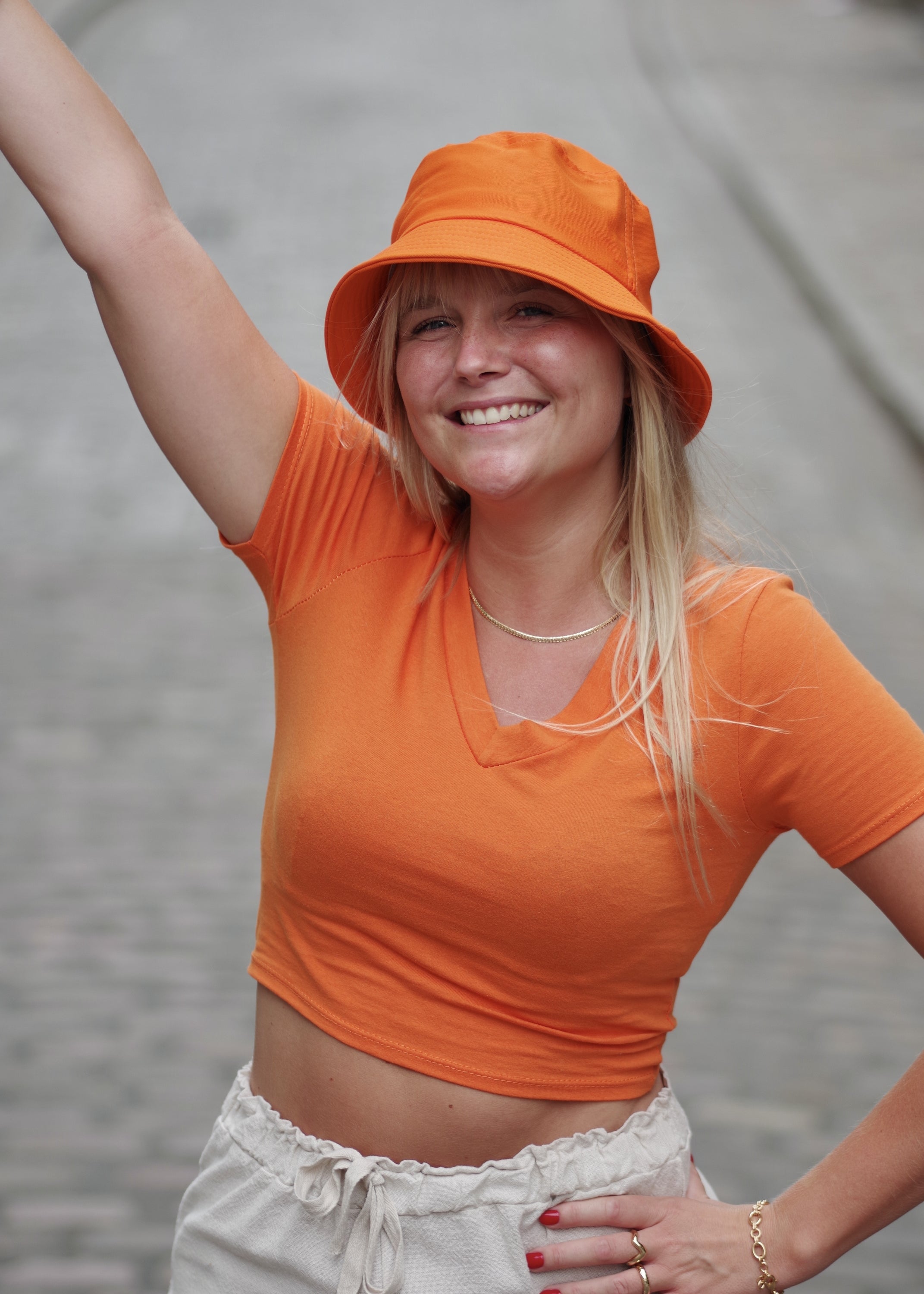 Bob en coton Biba ORANGE