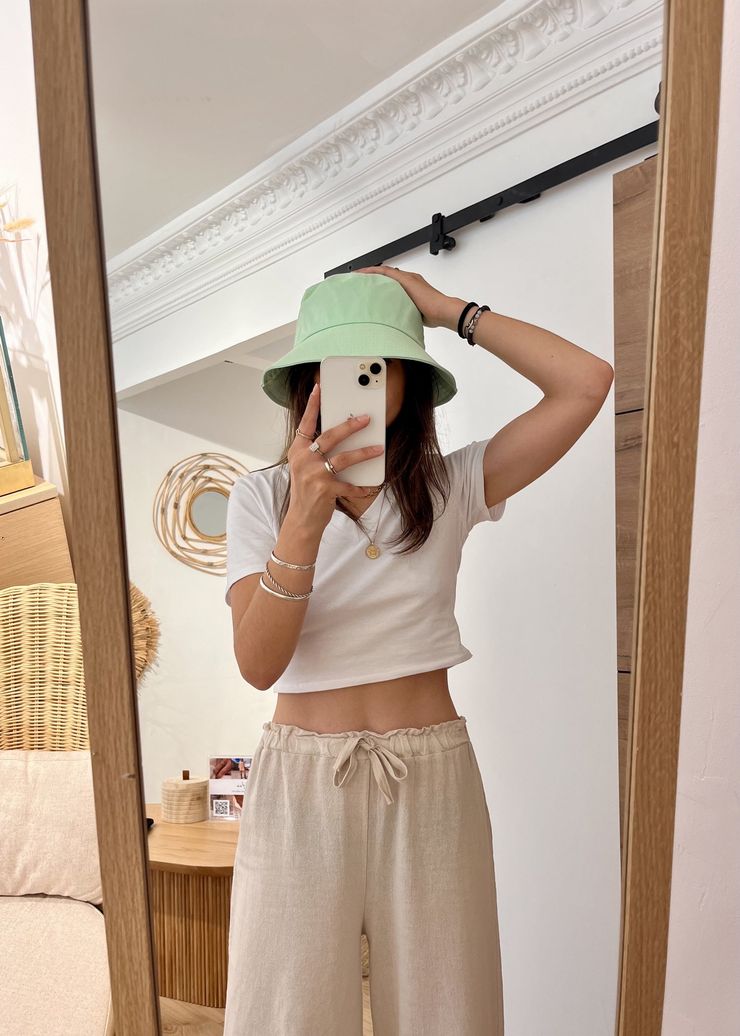 Bob en coton Biba PISTACHE