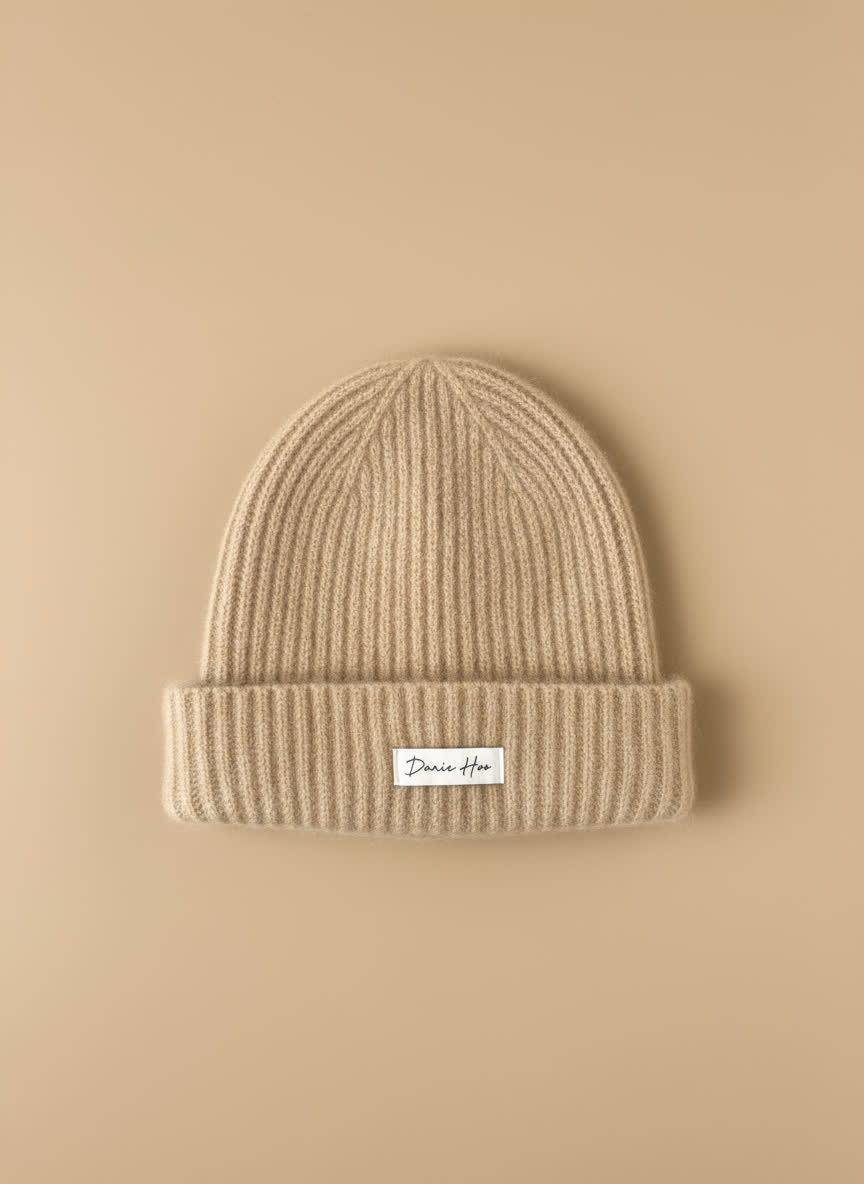Bonnet mohair & laine Raphaëlle BEIGE