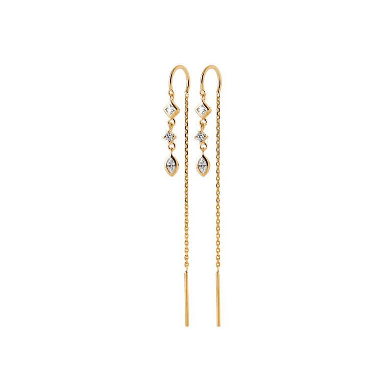 Boucles d'oreilles plaqué or