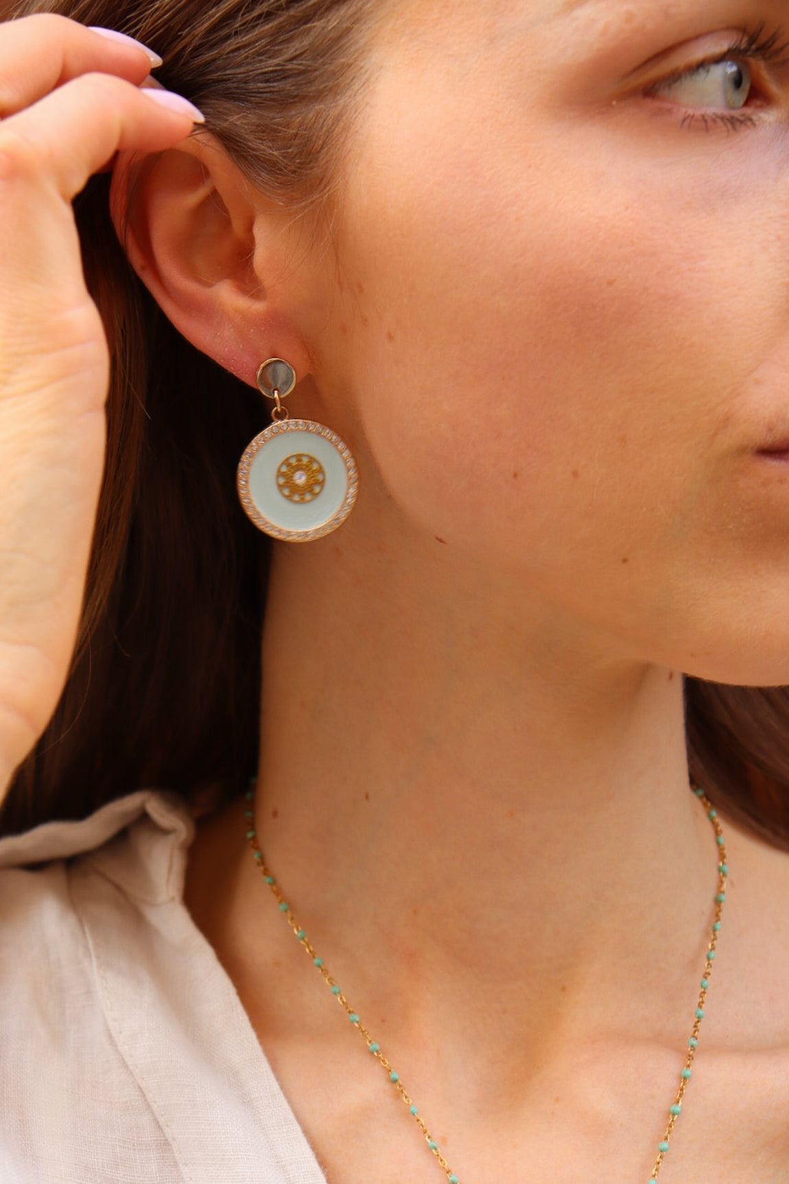 Boucles dorées Claudia CIEL