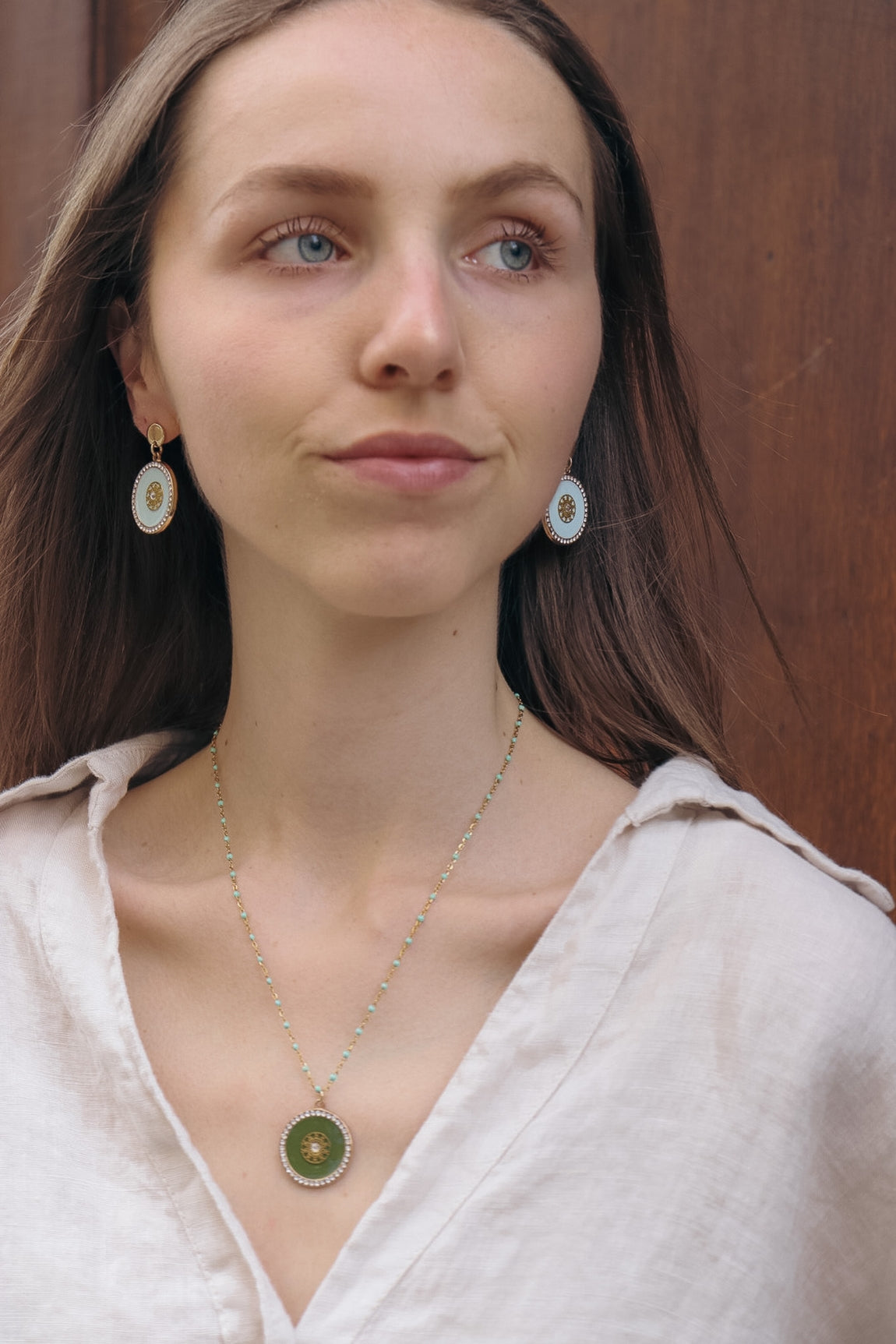 Boucles dorées Claudia CIEL