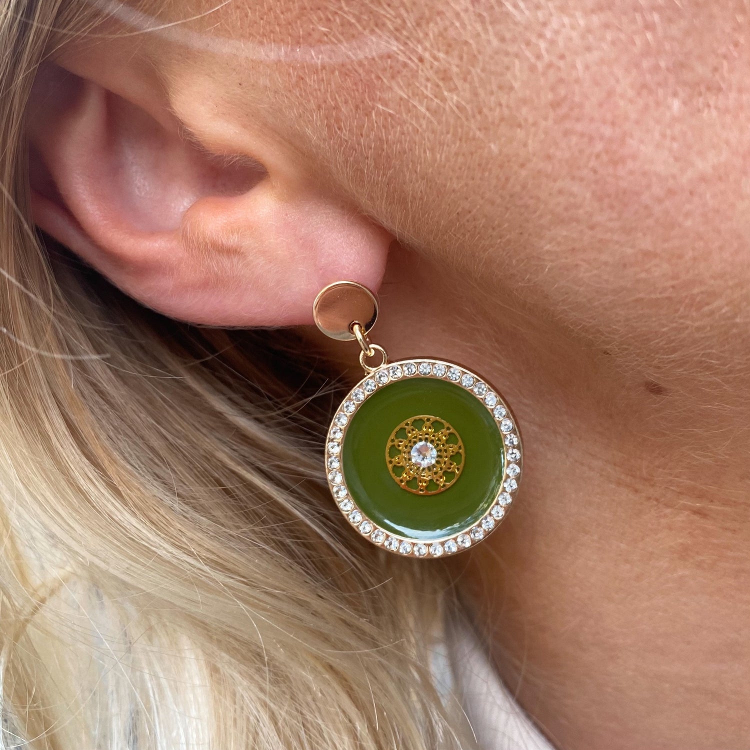 Boucles dorées Claudia KAKI