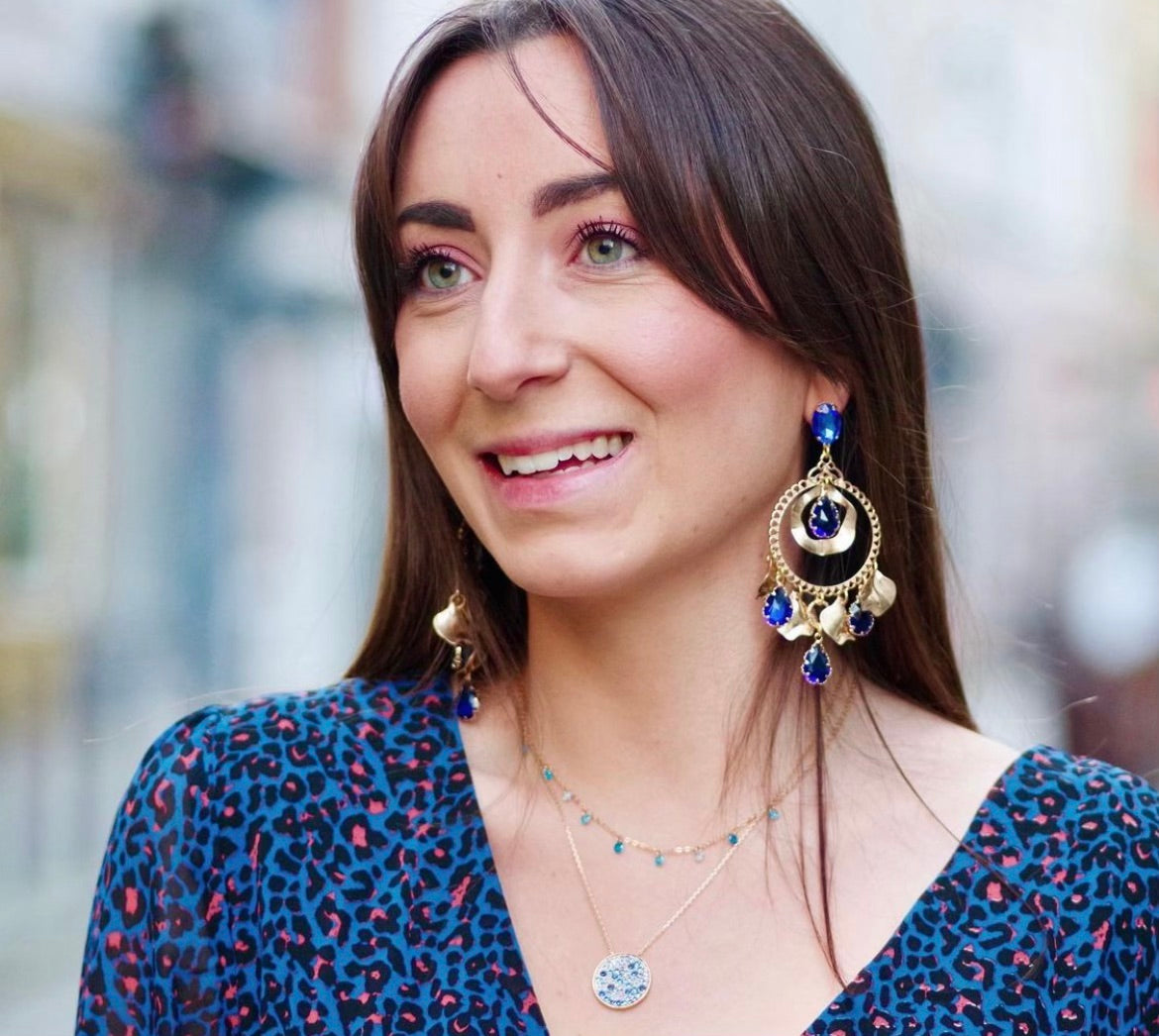 Boucles dorées grands modèles Sandrine ROYAL