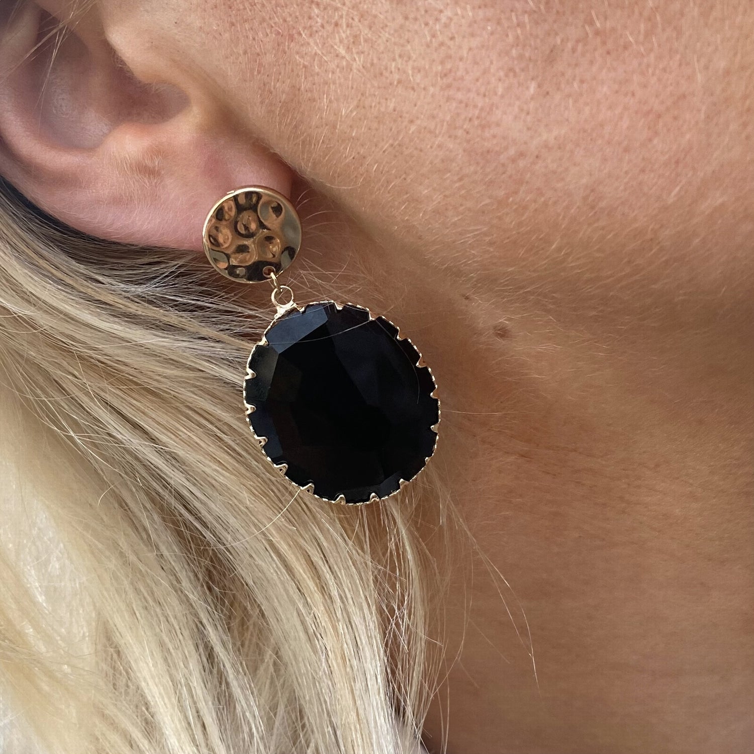 Boucles dorées Lucie NOIR