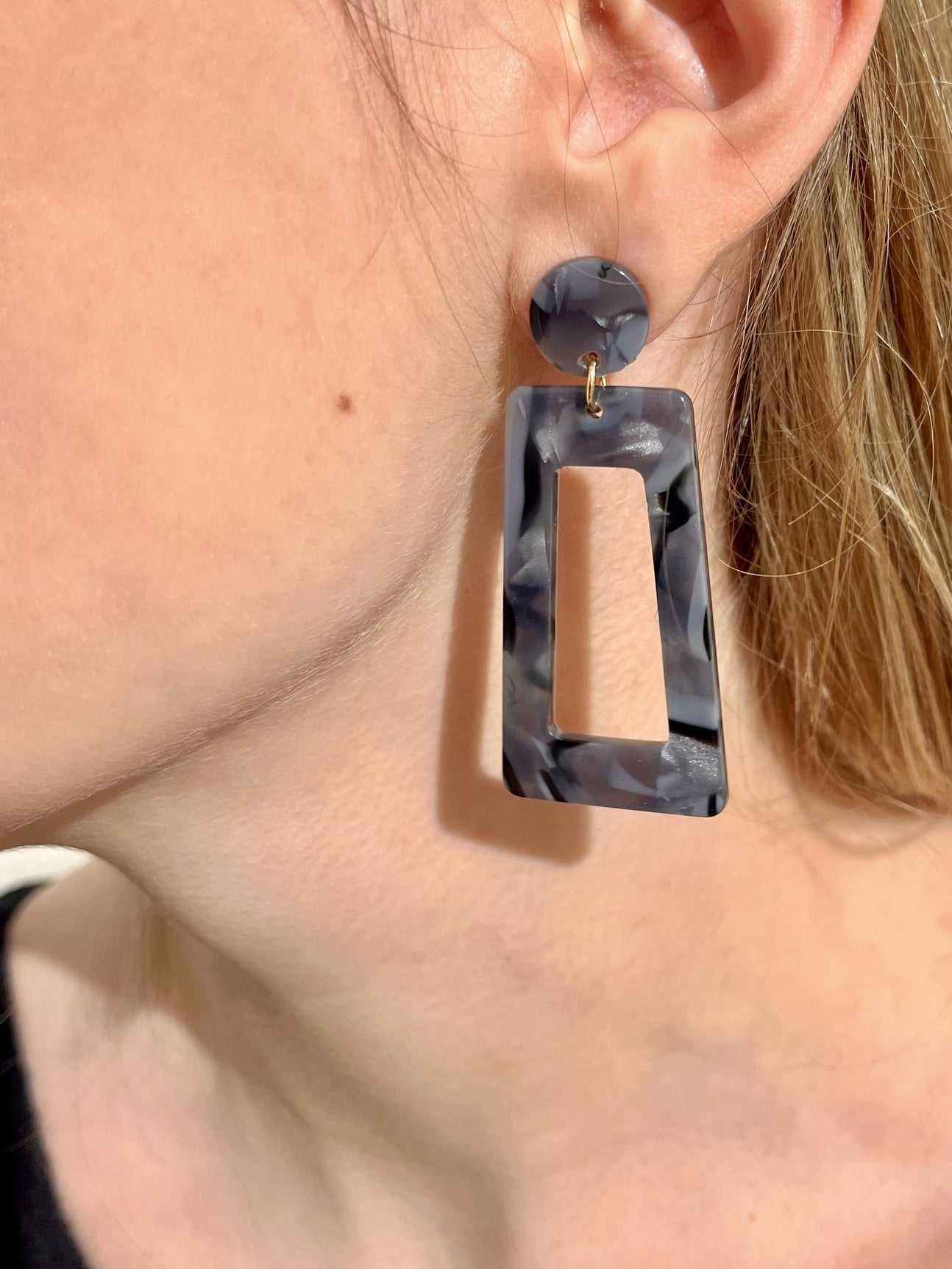 Boucles d’oreilles graphiques Patricia GRIS