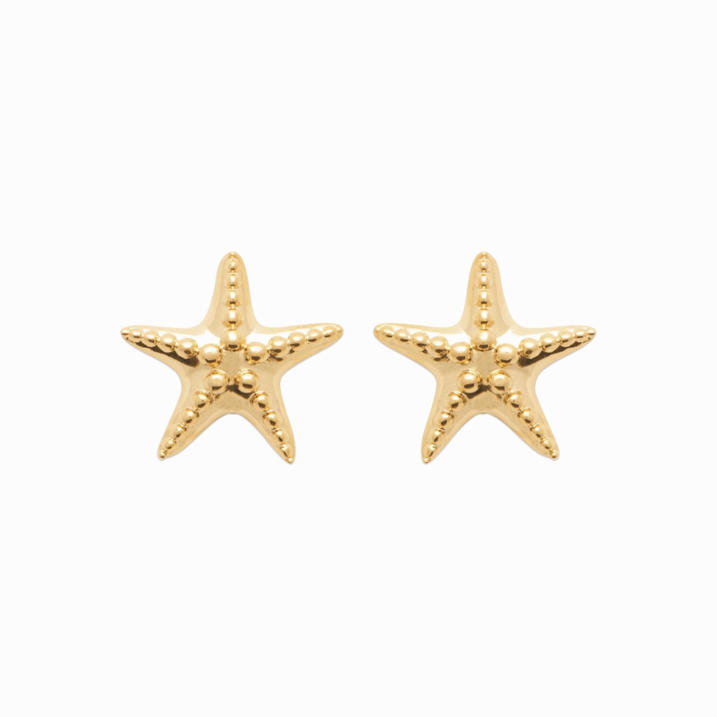 Boucles étoiles plaqué or