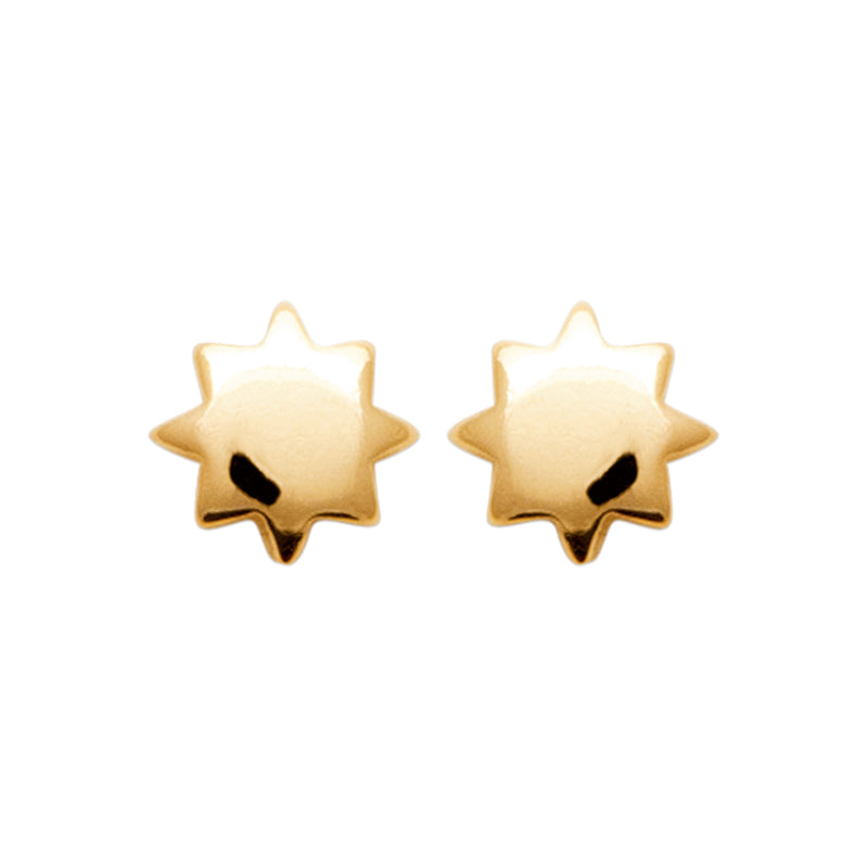 Boucles plaqué or