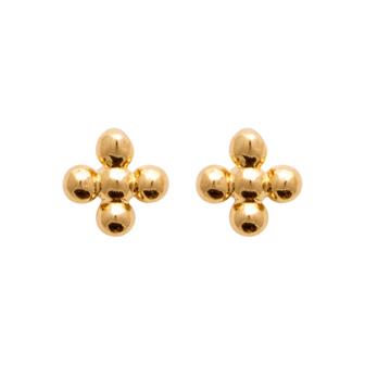 Boucles plaqué or