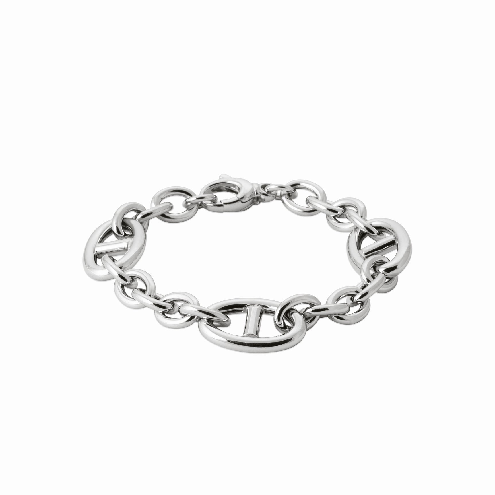 Bracelet argent rhodié