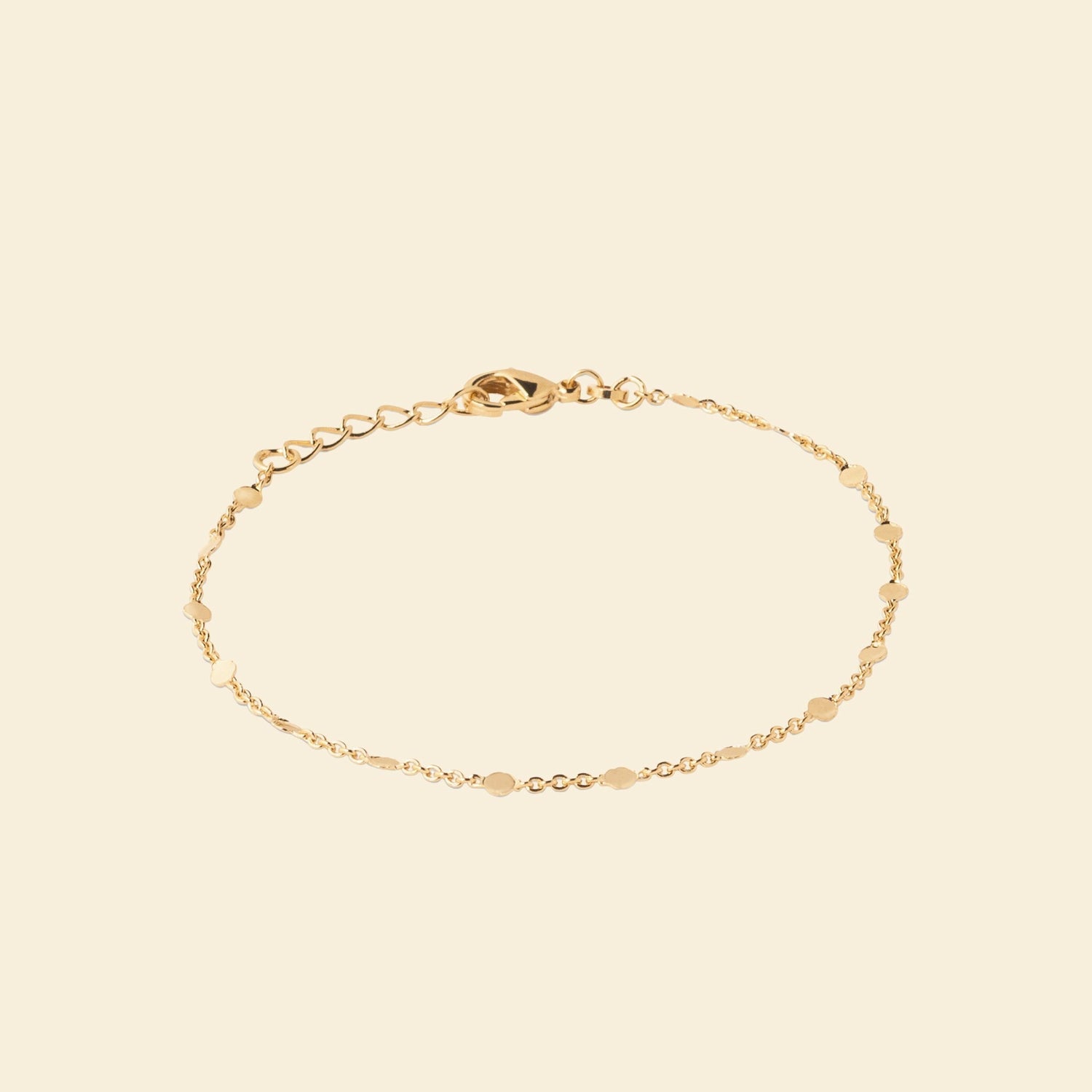 Bracelet chaine plaqué or