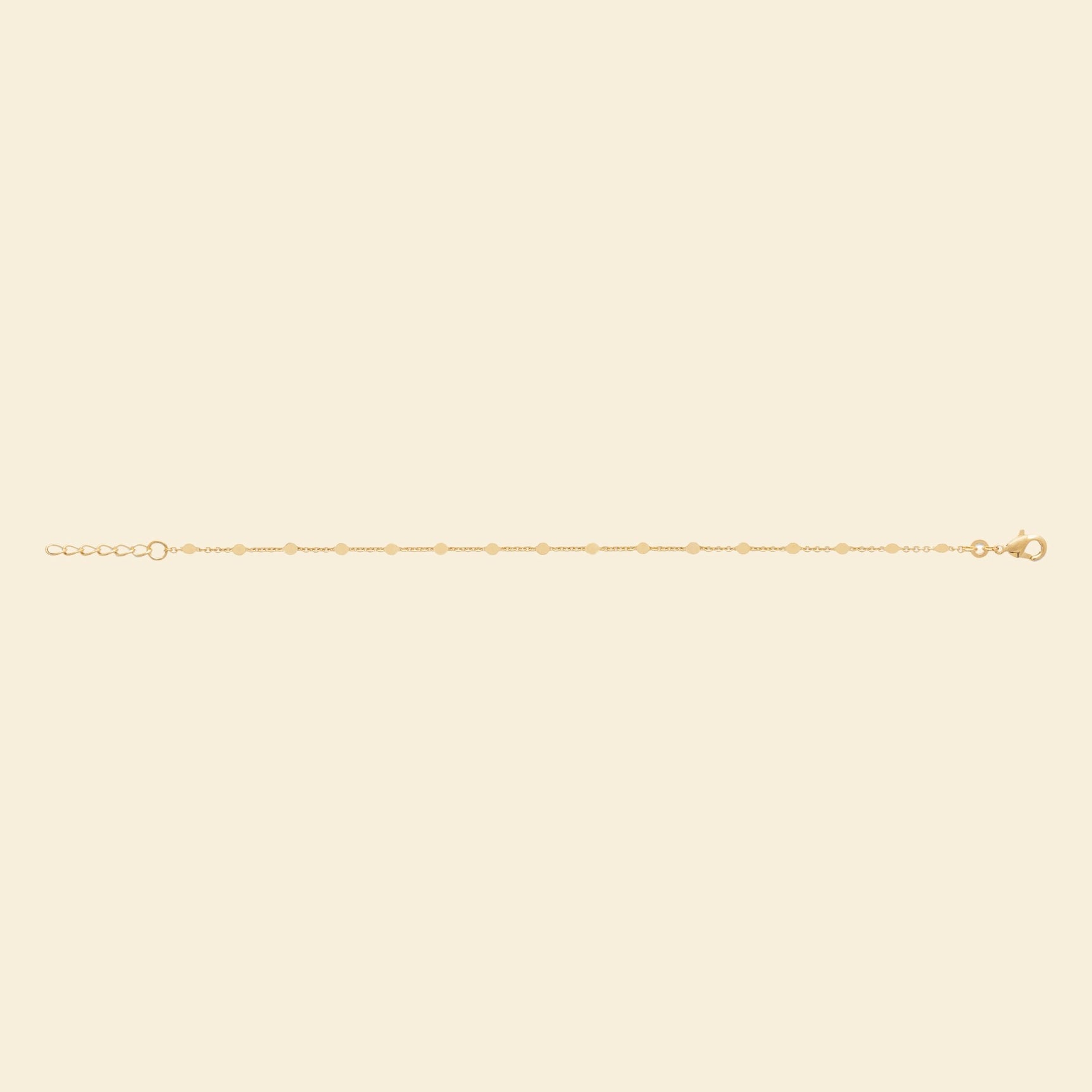 Bracelet chaine plaqué or