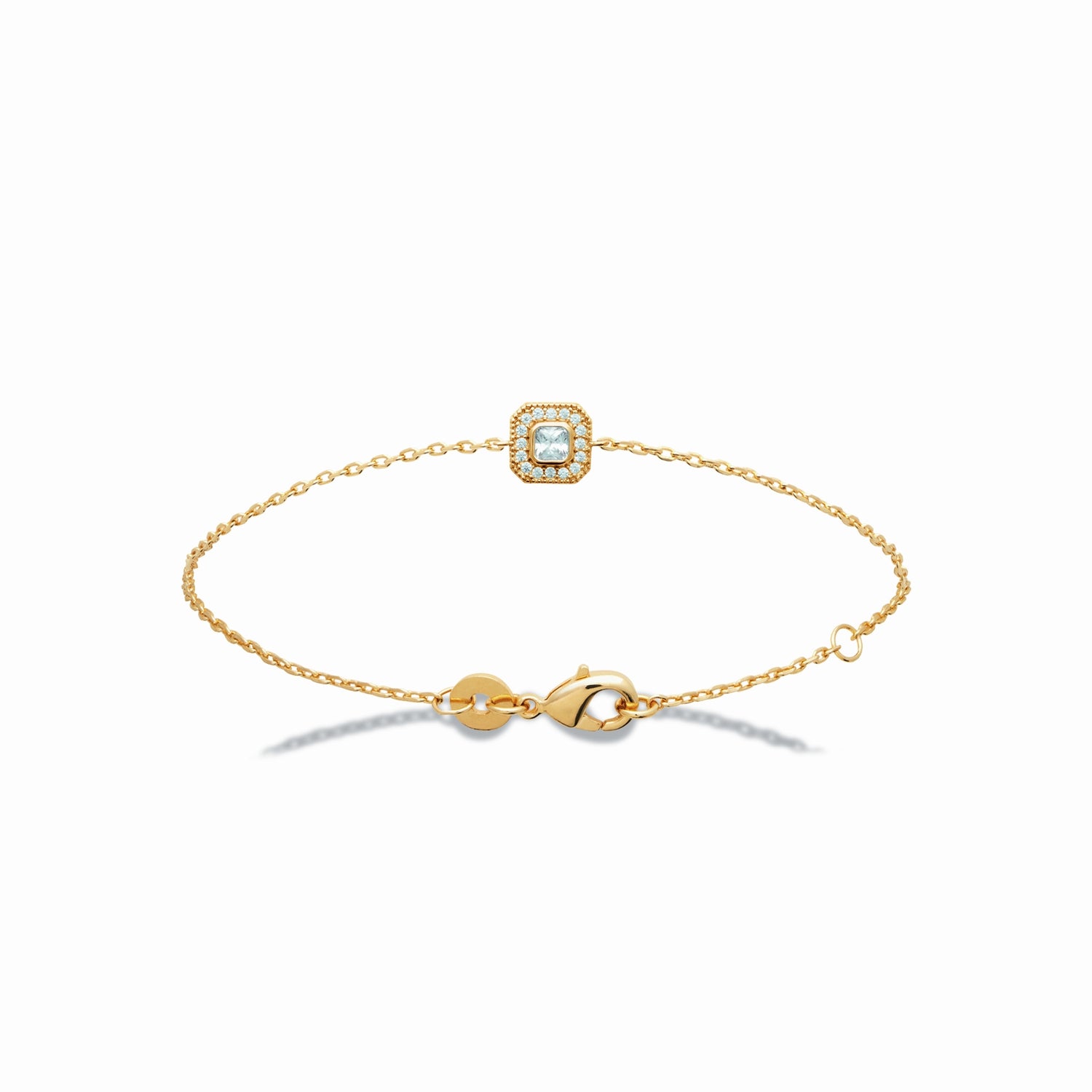 Bracelet fin en plaqué or