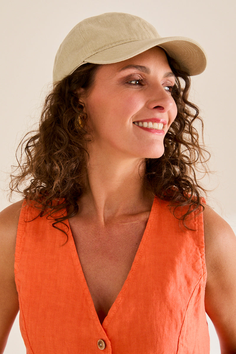 Casquette en coton réglable Biba BEIGE