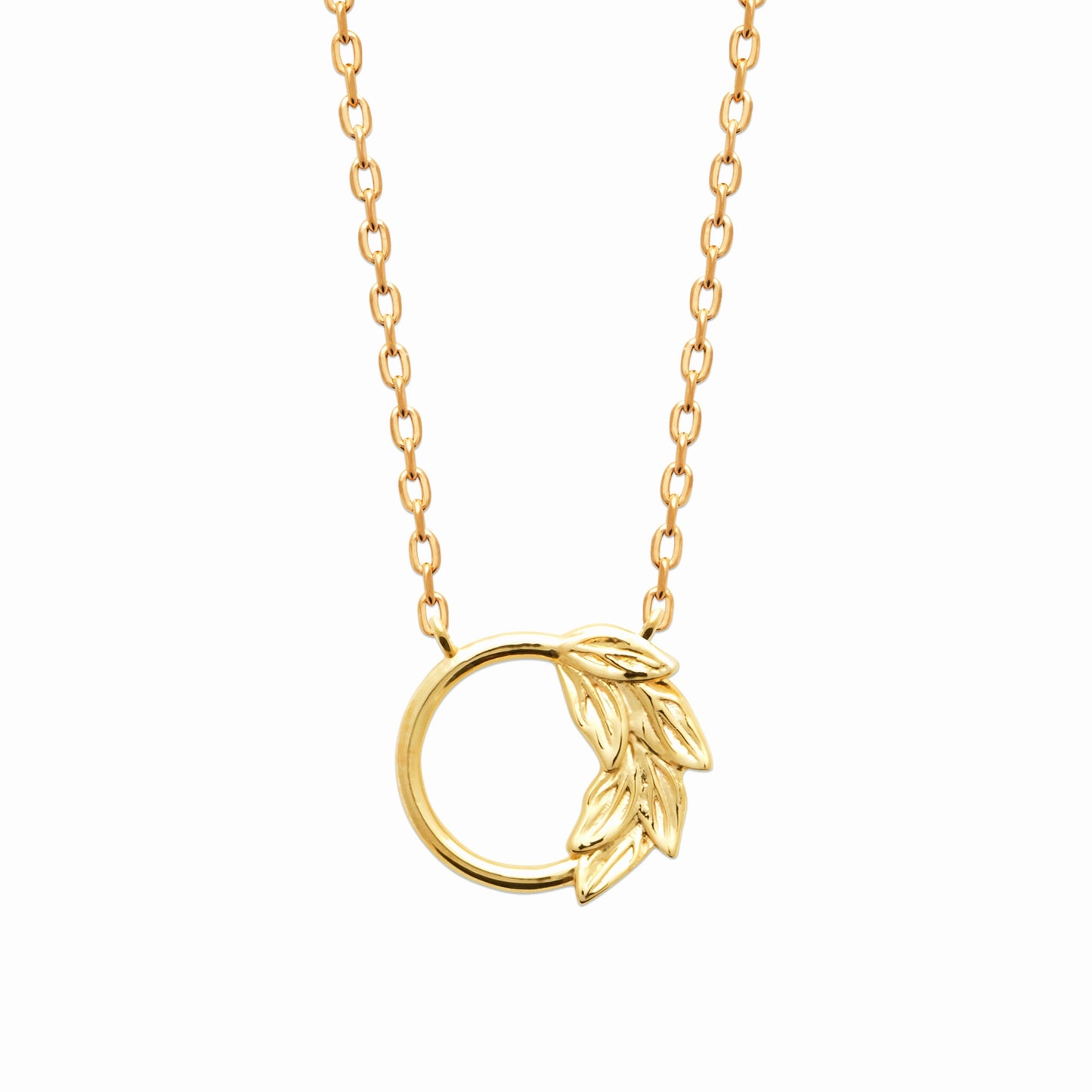 Collier fleurs plaqué or
