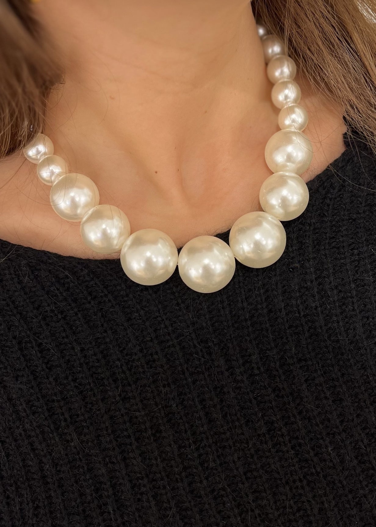 Collier noémie perles cascade PERLE