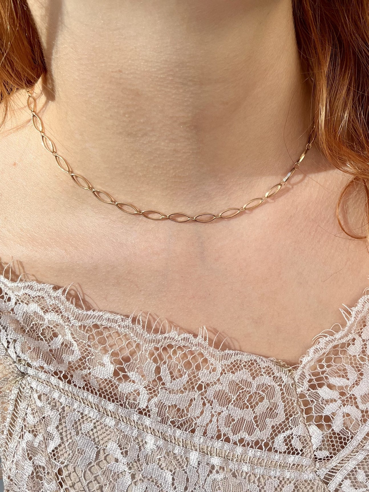 Collier plaqué or