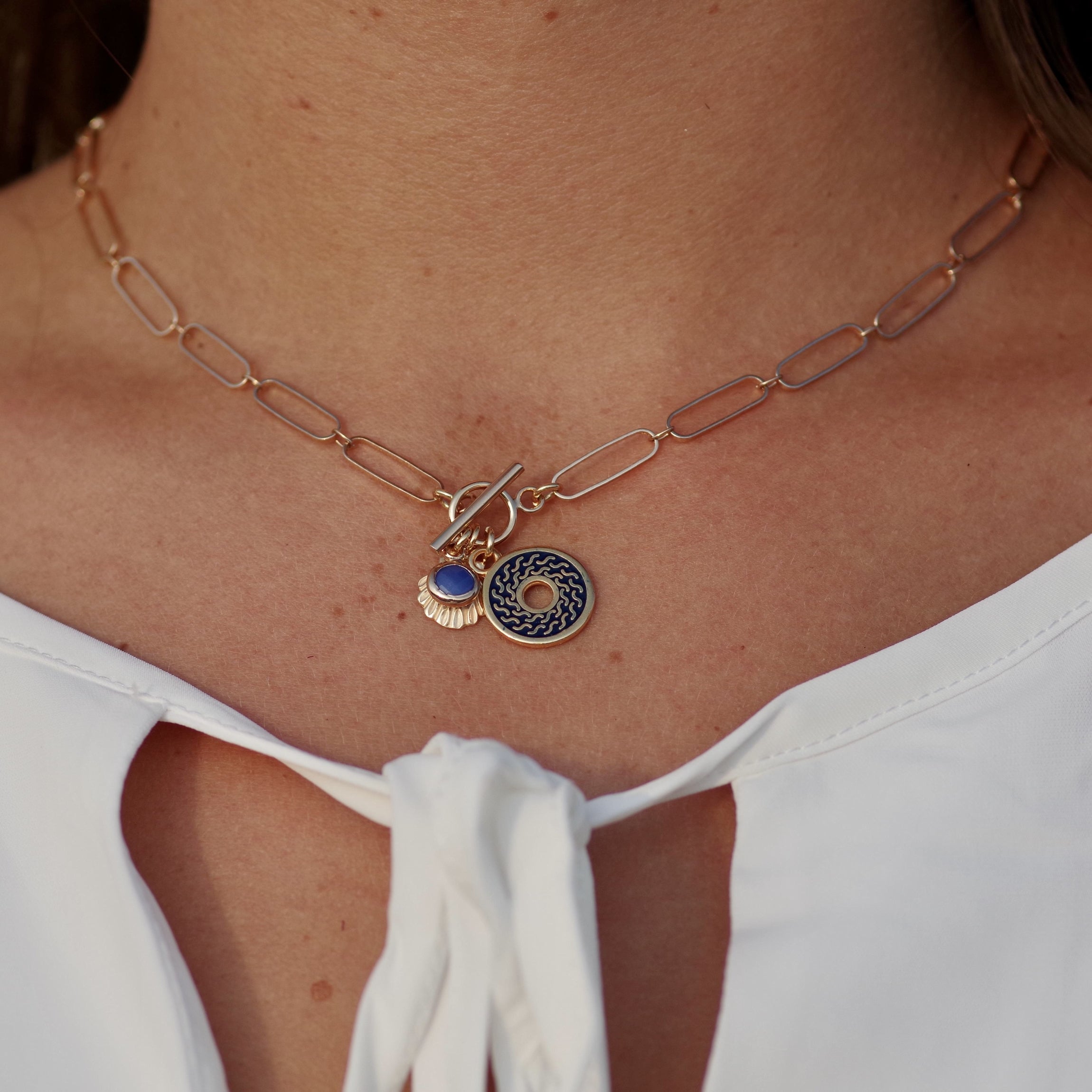 Collier plaqué or Constance MONTANA