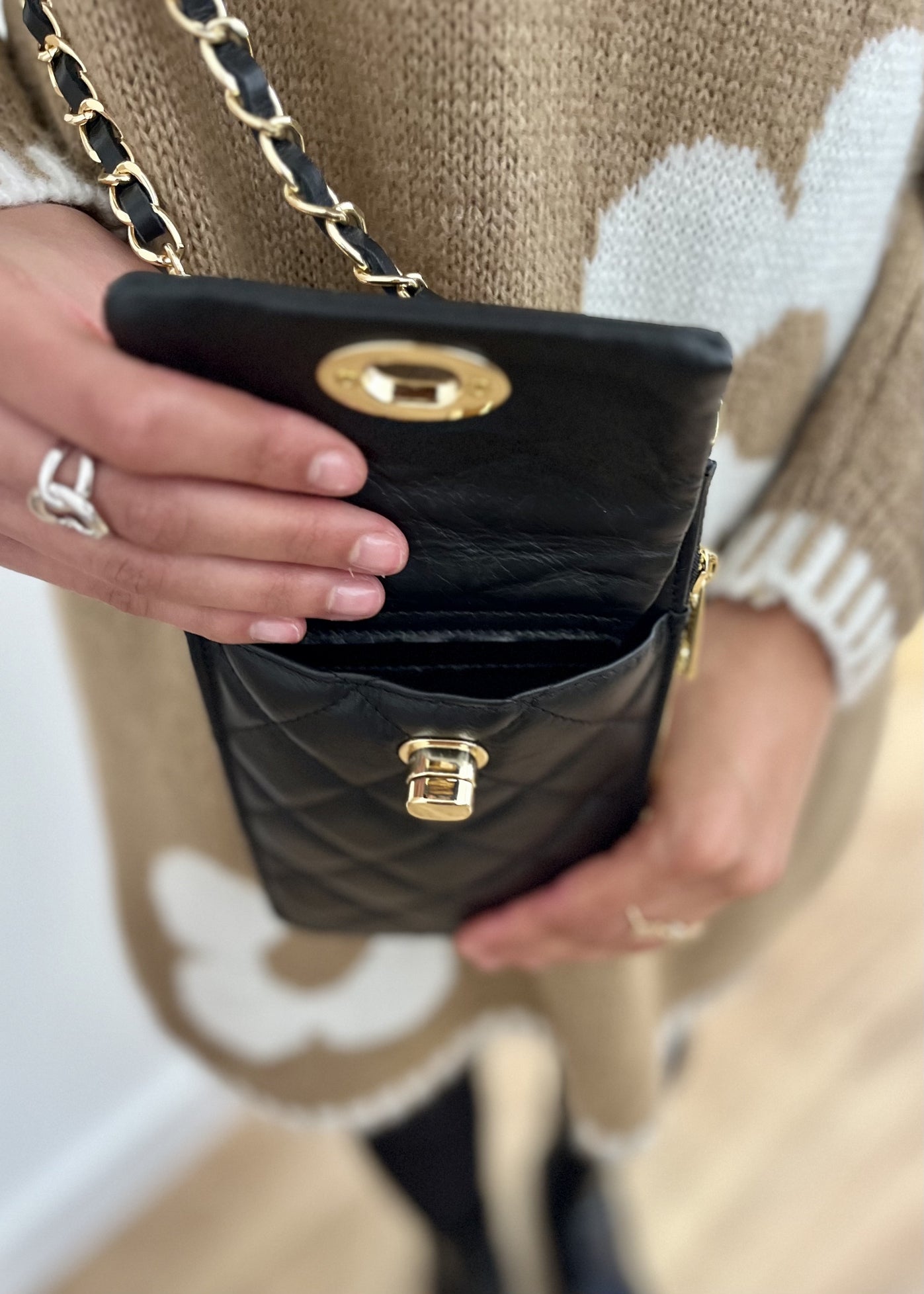 Compagnon portable Paoline NOIR