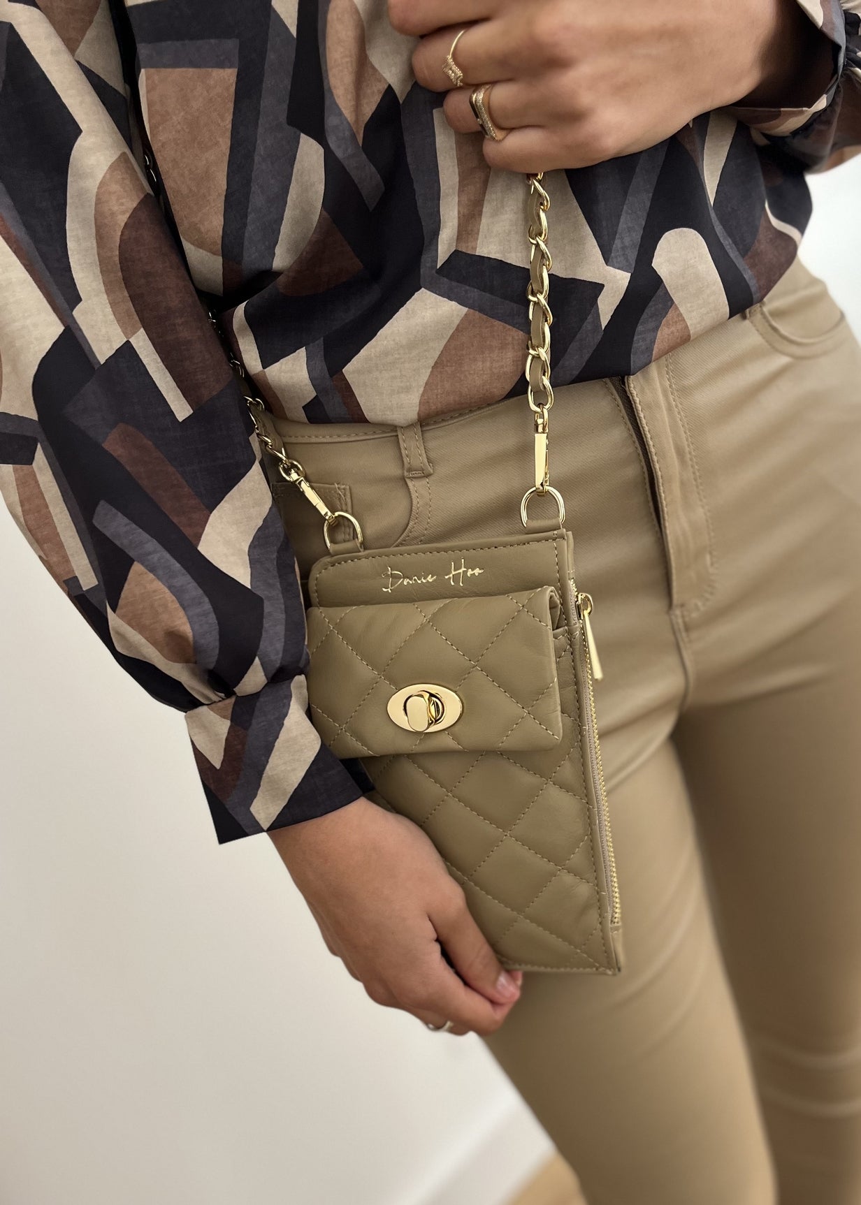 Compagnon portable Paoline TAUPE