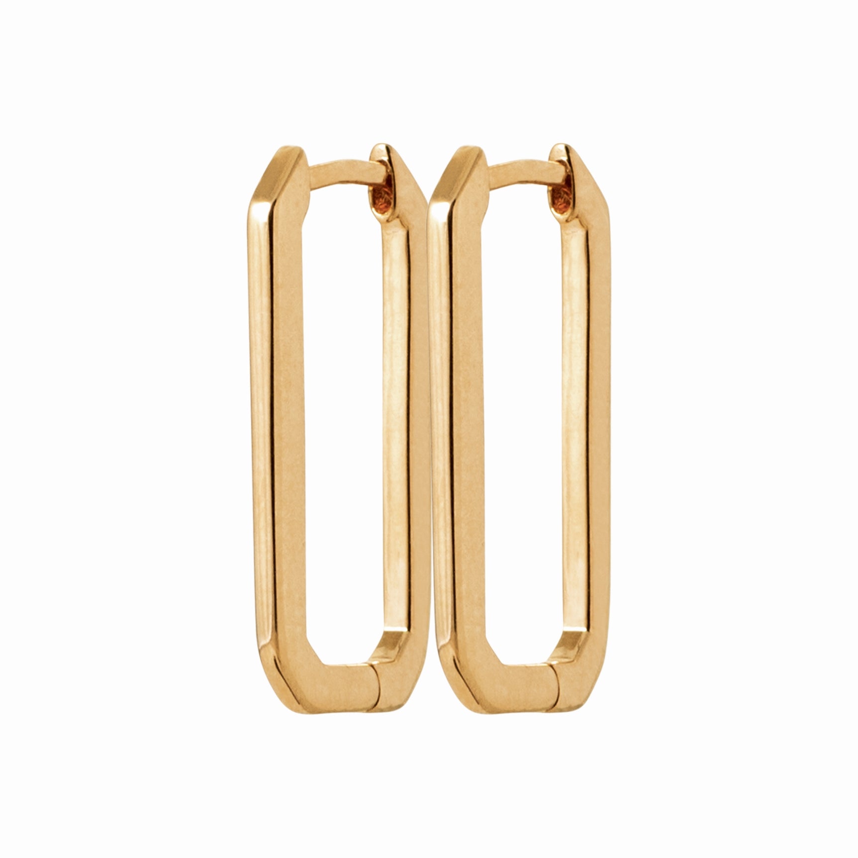 Créoles rectangulaires 20 mm