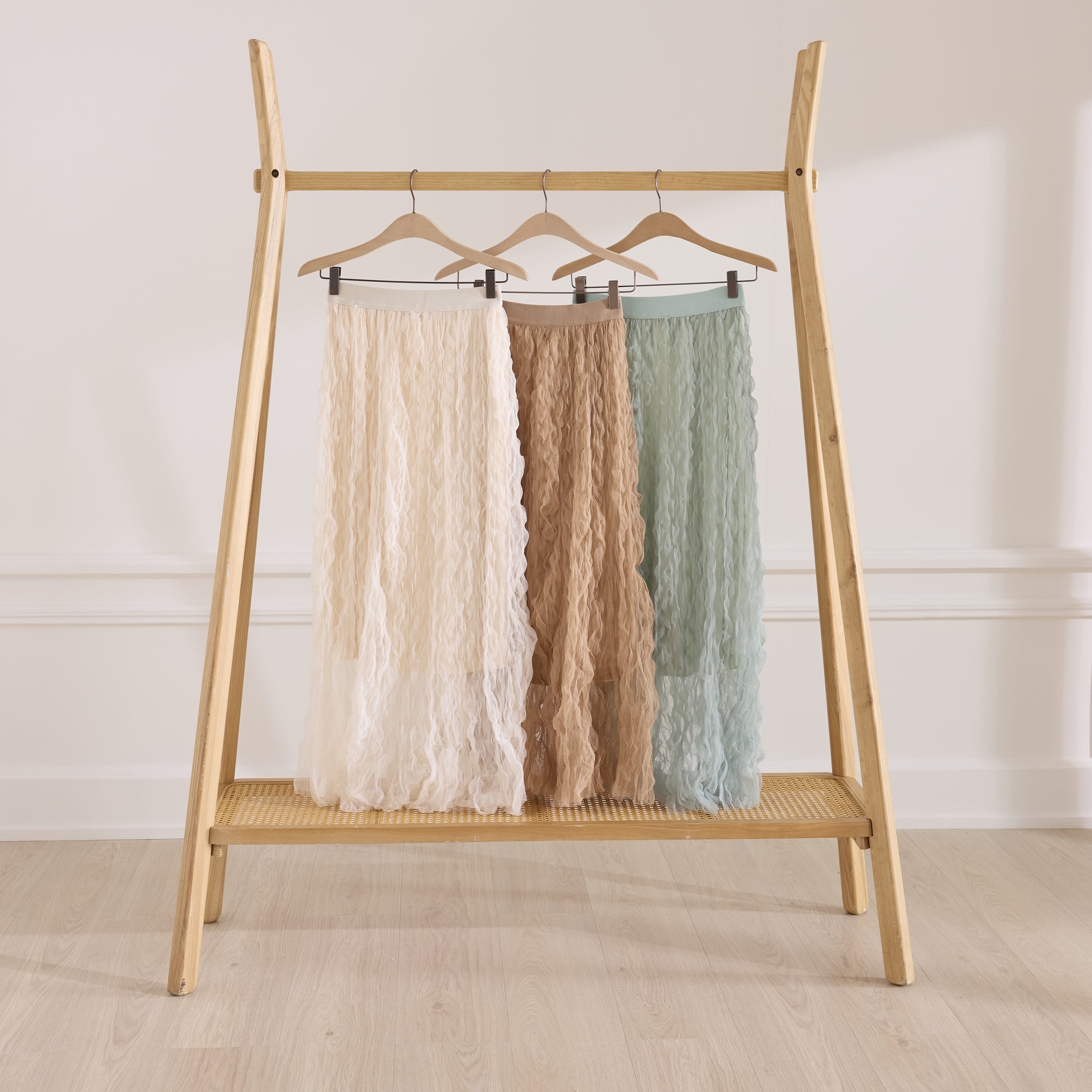 Jupe longue tulle Aline TILLEUL