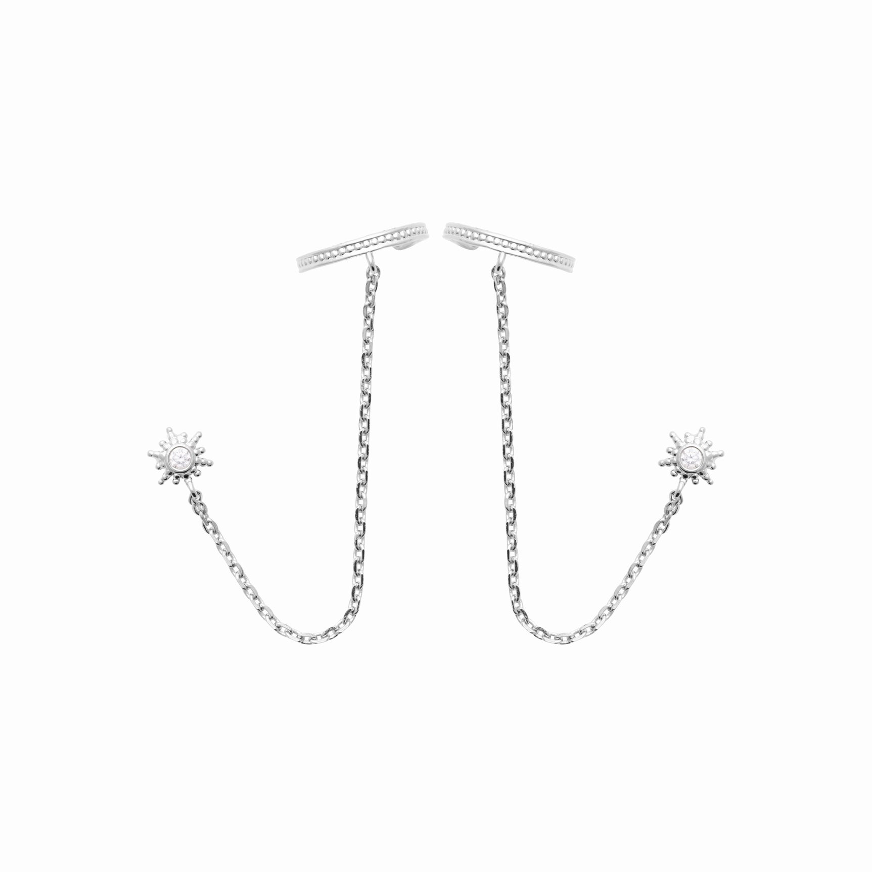 Mono boucle avec bague