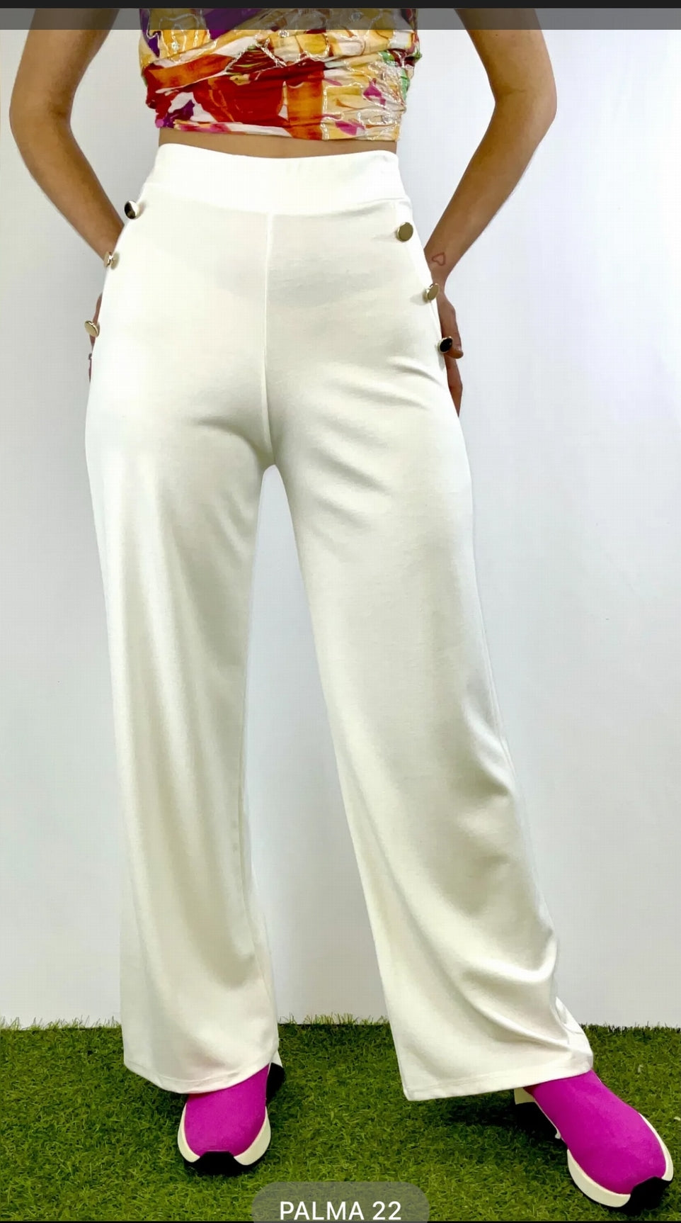 Pantalon palma VERT BRESIL