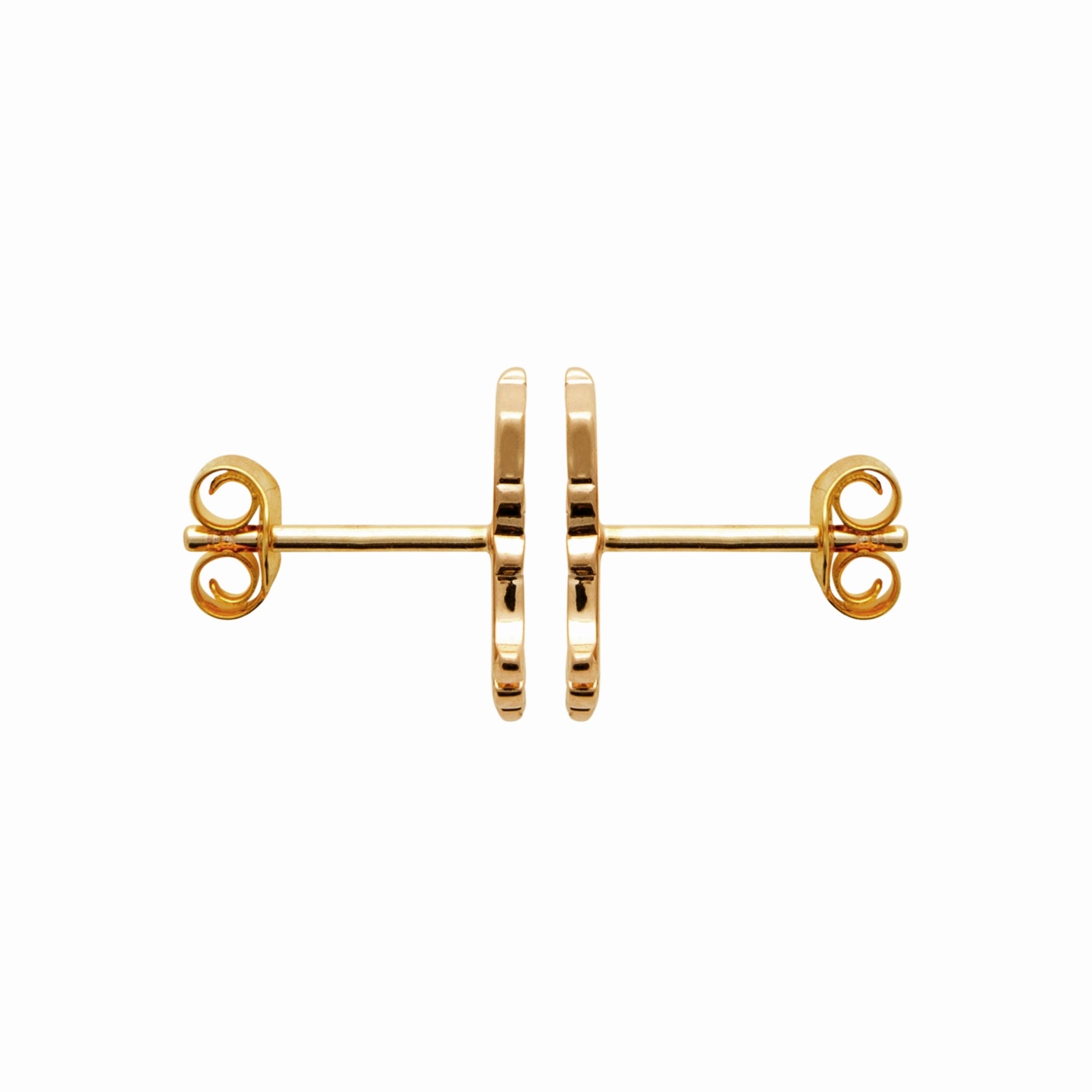 Puces chien plaqué or