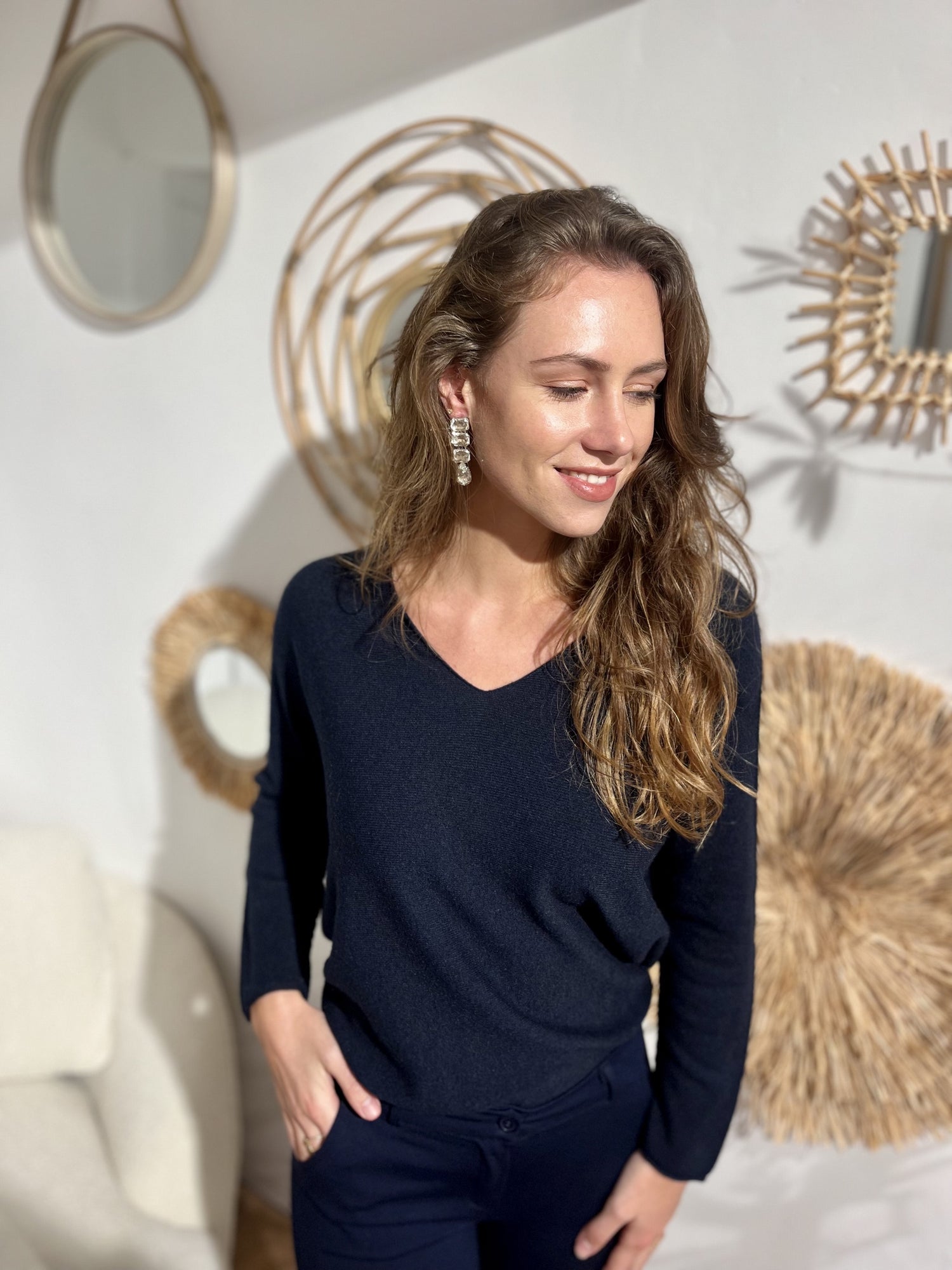 Pull col v Andréa MARINE