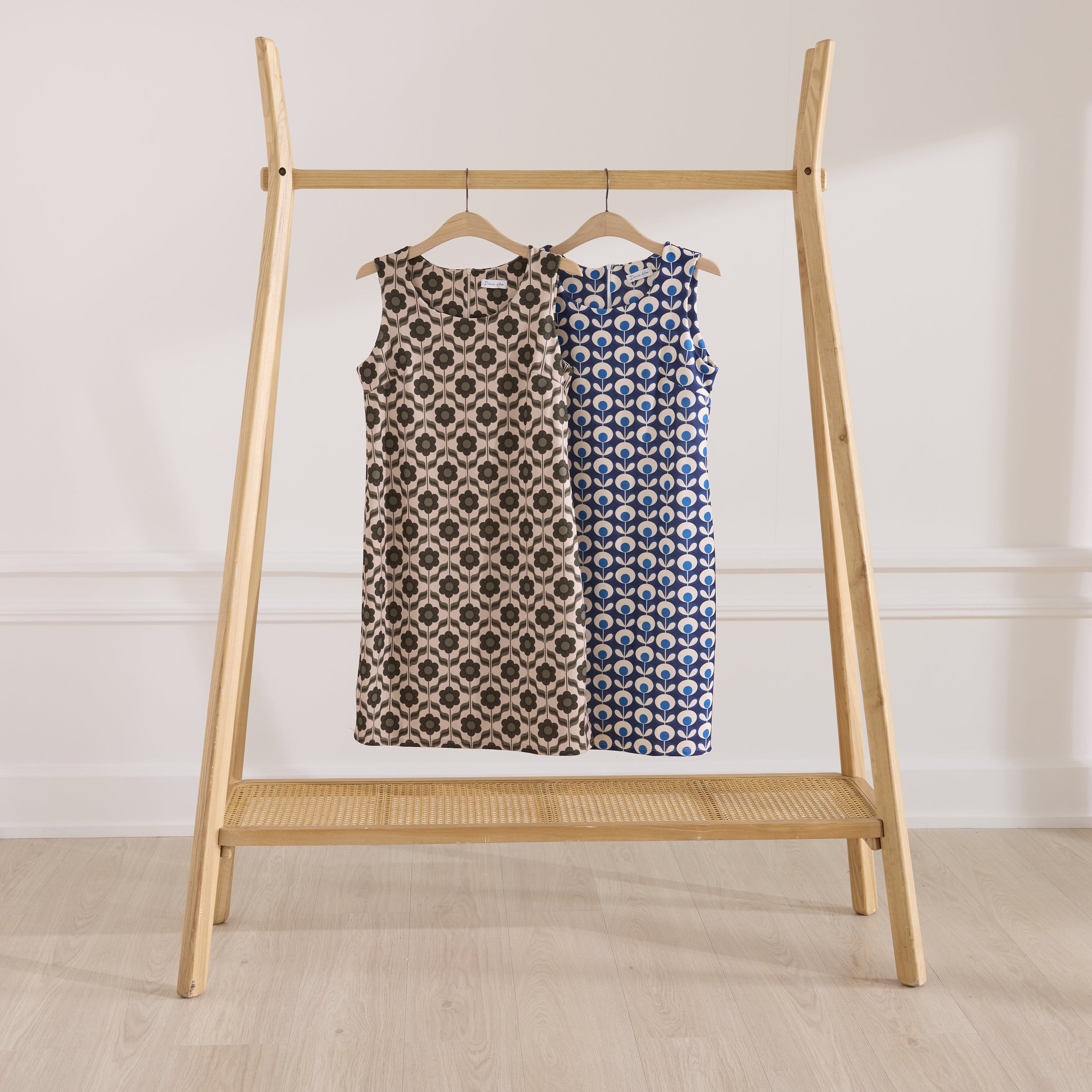 Robe courte 3 trous Seventies KAKI