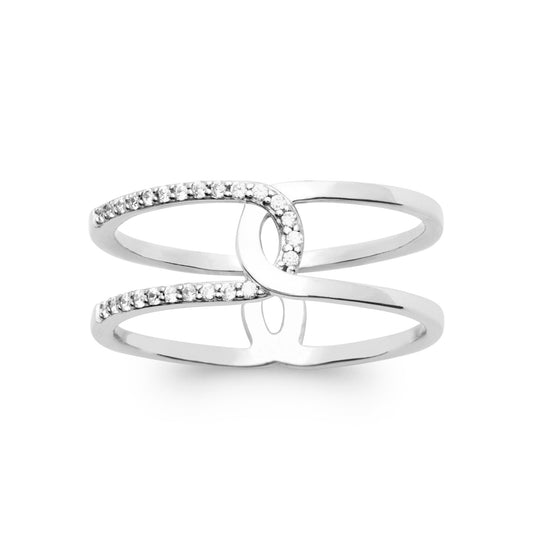 Bague argent rh oz