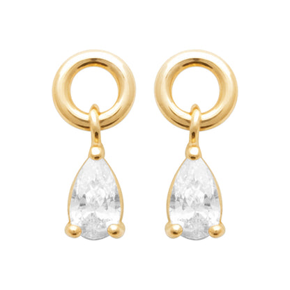 Boucles d'oreilles plaqué or 