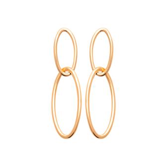 Boucles plaqué or 