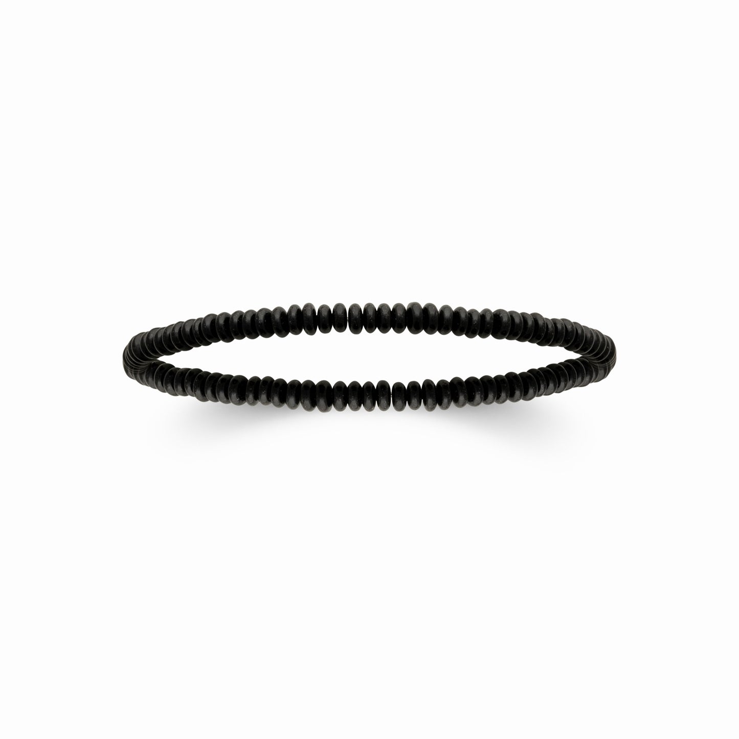 Bracelet agate noire 