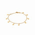 Bracelet plaque or 