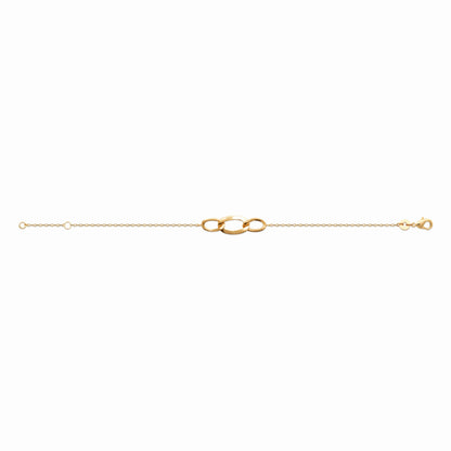 Bracelet plaqué or 