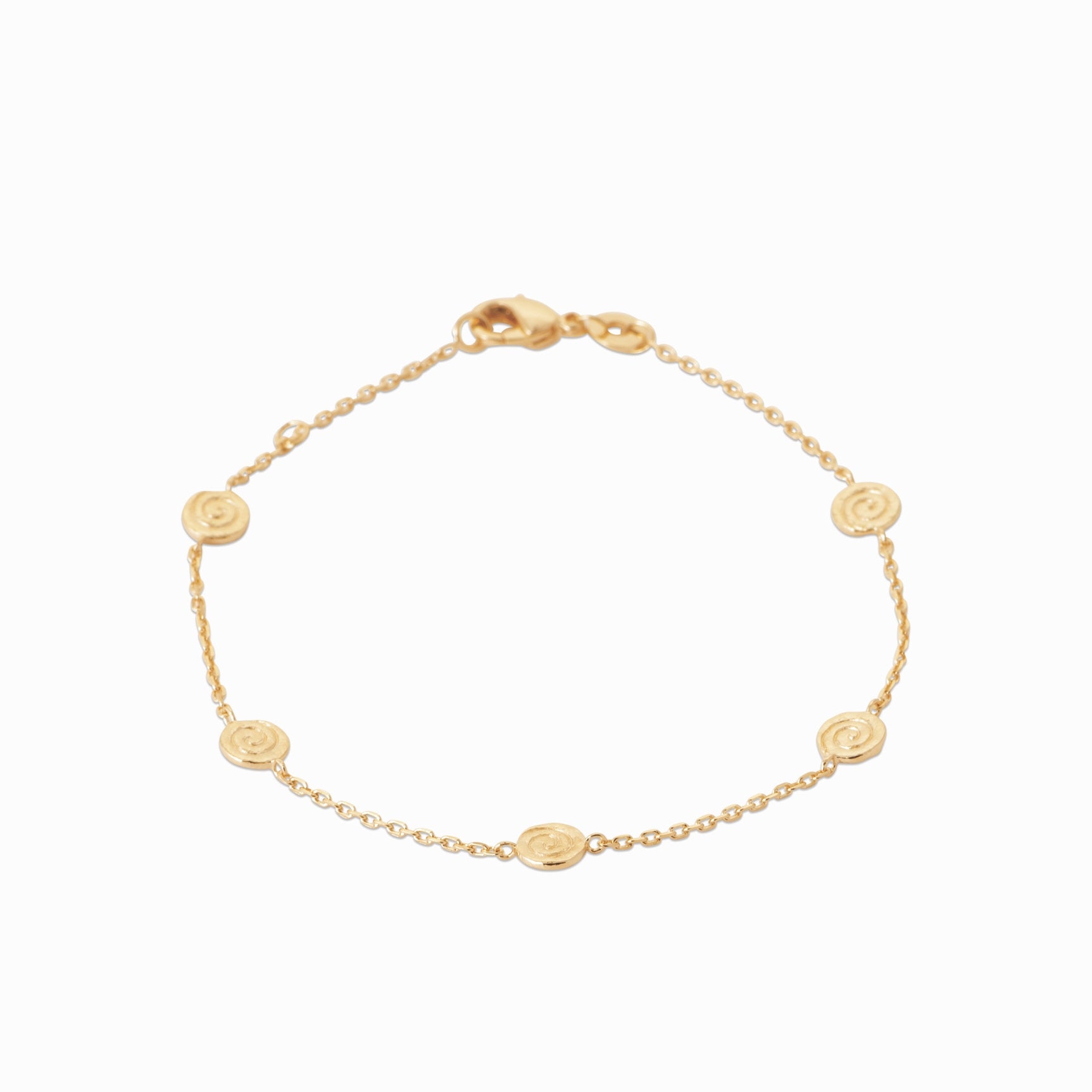 Bracelet plaque or 
