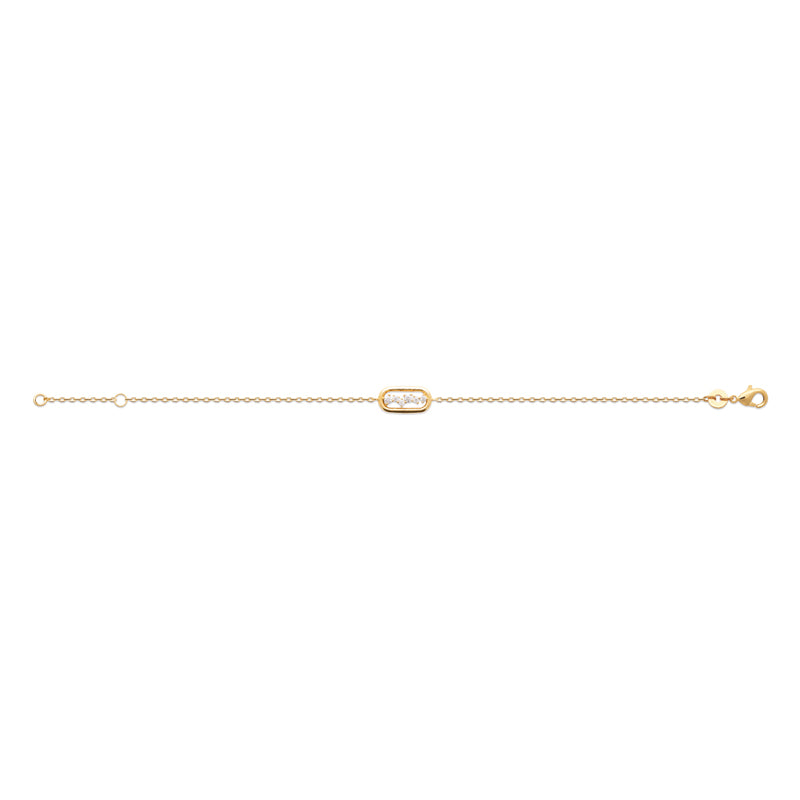 Bracelet plaqué or 