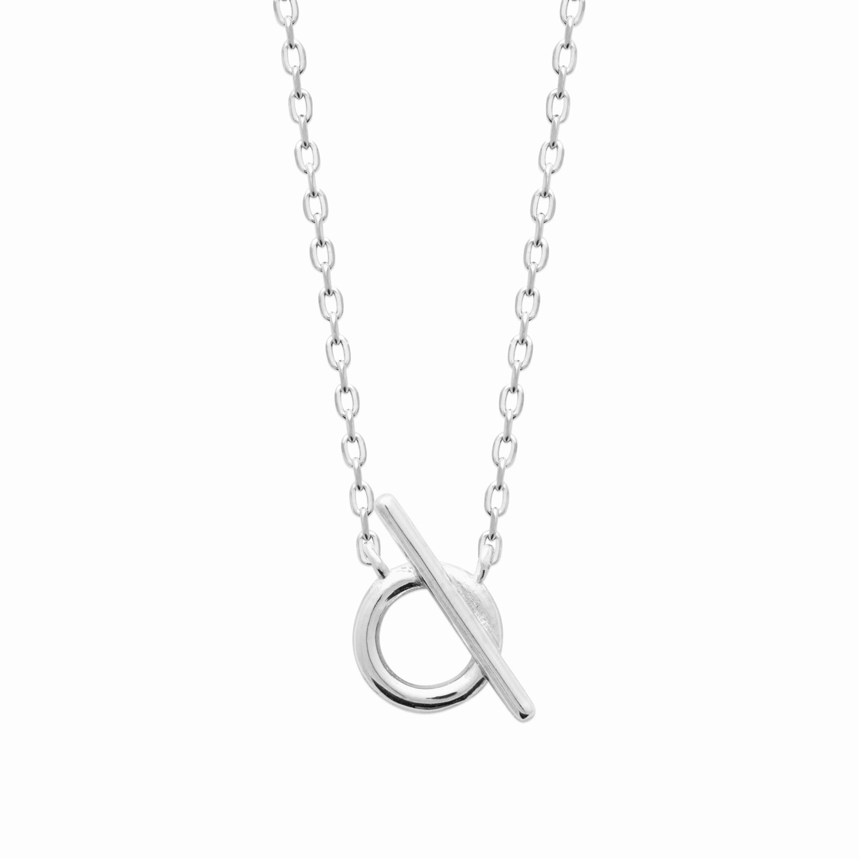 Collier argent rhodié 