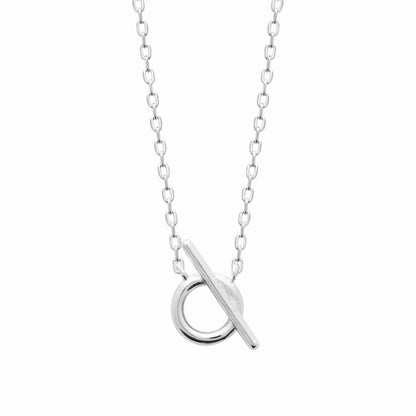 Collier argent rhodié 
