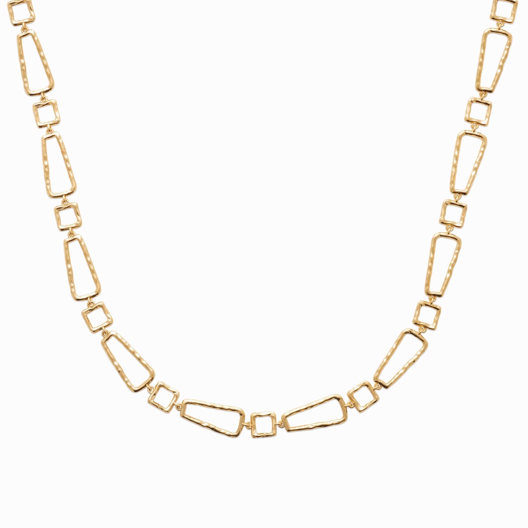 Collier plaque or 