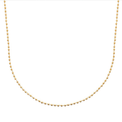 Collier plaqué or 