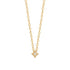 Collier plaque or & brillants 