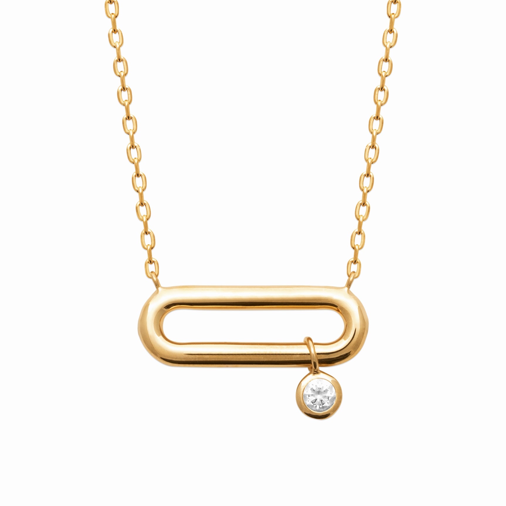 Collier plaqué or oz 