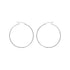 Creoles argent 40 mm 