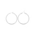 Creoles argent 40 mm 